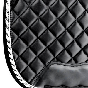 Almohadillas de doma de caballo de contraste de alta calidad de fabricante profesional, almohadilla de sillín de caballo multiusos, polialgodón, servicio OEM - Product Image 4