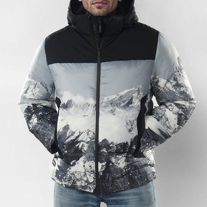 High Quality Unisex Puffer <b>Jacket</b> Men's <b>Jackets</b> Winter Outdoor Active Plain Dyed Bubble <b>Jacket</b> Wholesale - Product Image 4
