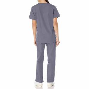 Tenues d'infirmière anti-âge en tissu éponge doux, ensembles jogger lavables avec détection d'aiguilles pour uniformes d'hôpital unisexes pour médecins - Product Image 3