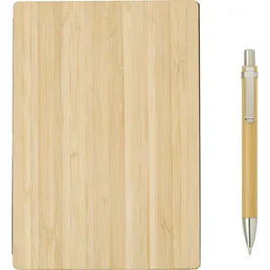 Set Regalo Aziendale Ecologico in Bambù Jo per Scrittura - Product Image 2