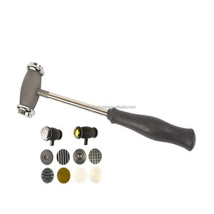 Marteau en laiton interchangeable avec têtes en nylon et fibre Maillet polyvalent robuste - Product Image 4