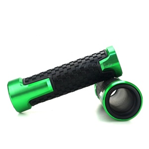 Poignées de Moto CNC en Aluminium et Caoutchouc pour <span class=keywords><strong>Kawasaki</strong></span> Ninja 400 650 300 250 <span class=keywords><strong>1000</strong></span> <span class=keywords><strong>ZX10R</strong></span> ZX6R 22mm Accessoires de Poignée de Guidon - Product Image 2