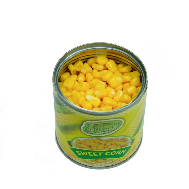 Granos de maíz dulce en lata, 340g, maíz dulce en lata, mejor calidad