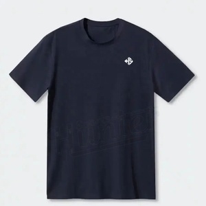 เสื้อยืดแขนสั้นผู้ชายผ้าฝ้าย 100% เสื้อระบายอากาศแห้งเร็ว O-คอชุดลําลองพร้อมการพิมพ์และโลโก้ที่กําหนดเอง - Product Image 5