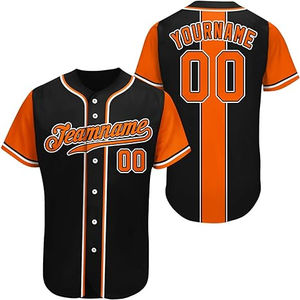 Uniforme de Béisbol Deportivo Unisex Personalizado con Nombre y Logotipo para Entrenamiento y Juegos, Transpirable - Product Image 1