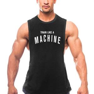 Proveedor de camisetas sin mangas OEM para Hombre | Camiseta sin mangas de fitness con logotipo personalizado | Camiseta deportiva de entrenamiento para correr y gimnasio de secado rápido al por mayor - Product Image 1