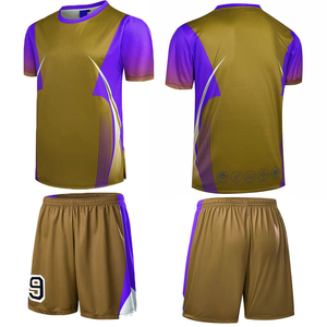 ชุดเสื้อฟุตบอลระบายอากาศได้ดีแห้งเร็วชุดเสื้อฟุตบอลแบบระเหิดออกแบบได้เองชุดสวมใส่ดีไซน์ใหม่ - Product Image 5