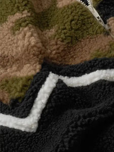 Men Winter Coat Polar <b>Fleece</b> Jacket Solid Color Pockets <b>Fleece</b> Zip Up Jacket Factory Customized Sherpa <b>Fleece</b> Jacket For Men - Product Image 6