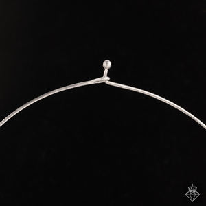 PRAO Handmade Anti-Tarnish Silver Plated Hasli <b>Necklace</b> <b>Set</b> with Earrings Fashion Jewellery for Women for <b>Wedding</b> and Party - Product Image 5