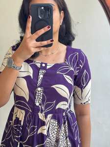 Vestido de una pieza Georgette con estampado floral de diseñador para mujer Vestido de boda y fiesta de seda de manga larga con estilo Salwar - Product Image 5