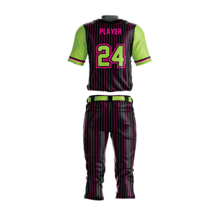 Uniforme de béisbol y softbol con logotipo personalizado, ropa deportiva transpirable de etiqueta privada de 100% poliéster - Product Image 3