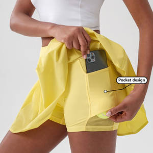 Débardeur pour femme avec jupe, design simple, matière légère, style facile à porter - Product Image 4