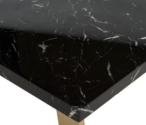 Simple Design <b>Table</b> Large Black <b>Marble</b> Display Modern <b>Table</b> Living Room Sofa Side Centerpiece Luxury Coffee <b>Table</b> for Home - Product Image 4