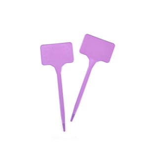 Étiquette de plante de jardin en plastique PP en forme de T 12 couleurs disponibles étiquette nominative marqueurs de plante étiquette de plante en plastique - Product Image 6