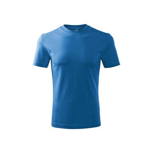 T-shirt en coton à manches courtes et col en O pour hommes, couleur personnalisée, sports de gymnastique, bon marché, designer unisexe du Bangladesh, vente en gros - Product Image 3