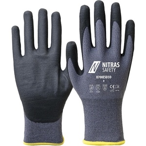 Gants 8700ESD3D Taille 10 Gris/Noir EN 388/EN 407/EN 16350 PPE II NITRAS - Lot de 12 Gants et Mitaines - Product Image 1