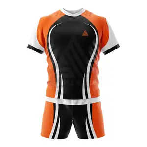 定制OEM服务最新设计纯色男士橄榄球制服便宜价格定制橄榄球制服