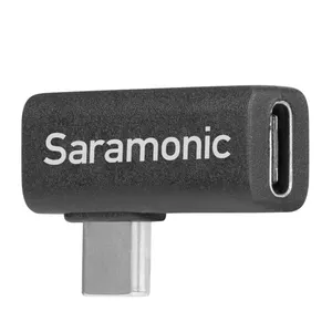 Saramonic SR-C2005 सही-कोण USB-C एडाप्टर, 90-डिग्री पुरुष-करने के लिए-महिला प्रकार-सी एडाप्टर के लिए आदर्श उपकरणों में Gimbals और तंग अंतरिक्ष