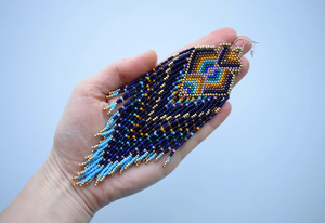 ต่างหูแฟชั่นแบบทำมือมีสไตล์ตามสั่งสำหรับผู้หญิงอเมซอนเครื่องประดับสำหรับผู้หญิง - Product Image 2