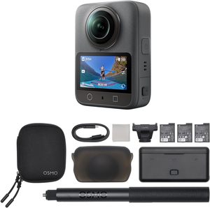 Nouvelle caméra Osmo 360 Adventure Combo, étanche 360 °   Caméra d'action avec objectif 1 pouce 360° °   Imagerie, autonomie de la batterie prolongée - Product Image 1