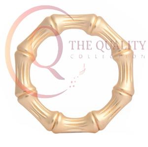 Anneaux de serviette en métal design pour table à manger, décoration de vaisselle de luxe pour restaurant et usage domestique - Product Image 1