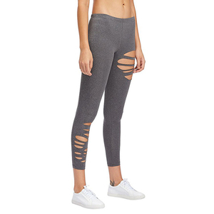 Vêtements de sport, yoga et fitness pour femmes, legging taille haute, matière spandex et polyester de qualité supérieure, personnalisable, séchage rapide, capri pour femme, toutes tailles - Product Image 4