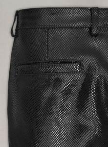 Pantalones de cuero de longitud regular de alta calidad 100%/pantalones de cuero hechos de tela de secado rápido de calidad superior - Product Image 3