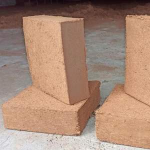 Bloque de turba de coco 100% Maceta natural Cocopeat de cáscara de coco High EC para plantar en casa - Product Image 4