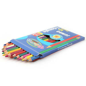Crayons de couleur, lot de 12 pièces - Multicolore - Product Image 2