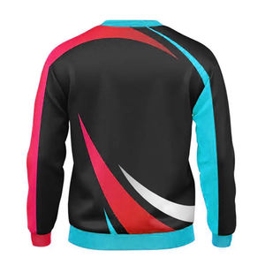 Sweat-shirt de sport en molleton 100 % coton pour homme, séchage rapide, respirant, brodé, pour l'hiver, le jogging et les activités sportives - Product Image 2