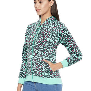 Mode féminine Streetwear Hoodies Logos personnalisés hiver tissu éponge avant Logo respirant coton/bambou sweats à capuche à vendre - Product Image 5