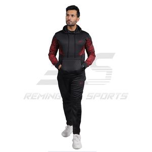 ขายส่งชุดวอร์มฟุตบอลระเหิดที่กําหนดเองชุดโพลีเอสเตอร์ขนาดบวกแจ็คเก็ตชุดวอร์มซิปฤดูหนาวสําหรับผู้ชาย - Product Image 4