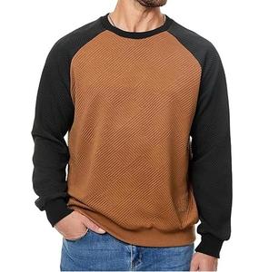 Breathable Eco Friendly Unisex Winter Button Terry Heavy Cotton Fleece T-Shirts Raglan Sleeves Custom Made Wholesale - Product Image 1