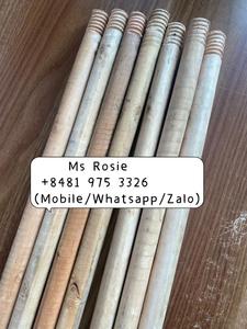 Outils de nettoyage écologique Vietnam-balai-bâton Eucalyptus Manche de balai en bois Bâton de vadrouille avec fil italien + 84-819753326 - Product Image 6