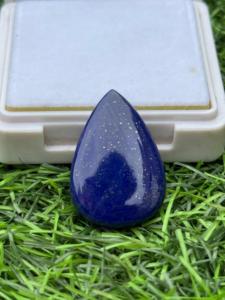 Piedra Preciosa Suelta de Lapislázuli Azul Natural en Forma de Cabujón de Pera, Tamaño Personalizable, Calidad AAA+, para la Fabricación de Joyas - Product Image 3