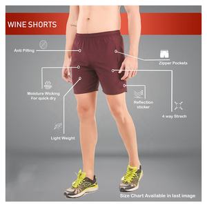 Pantalones cortos de gimnasio para hombre para entrenamiento de verano Fitness y correr logotipo personalizado estilo informal patrón sólido pantalones cortos para hombre para venta al por mayor - Product Image 2