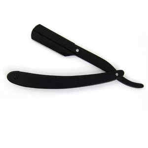 Maquinilla de afeitar plegable para peluquero, cuchillo de afeitar plegable recto de acero inoxidable para peluquero - Product Image 5