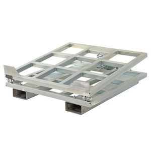 Equipo de manipulación IBC de acero de nueva condición Almacenamiento a granel de fácil decantación con soportes con resorte para almacenes - Product Image 4