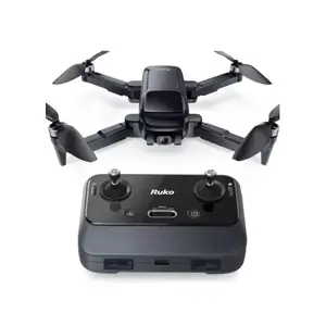 Dronehint U11 Pliable 4K Caméra GPS RC Quadcopter Drone Professional Racing Drone avec 2 Batteries Image Transmission Distance 10km - Product Image 1