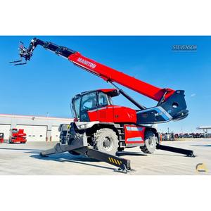 Manipulador Telescópico Giratorio Eléctrico Manitou MRT 2660 E para Construcción en Venta - Product Image 6