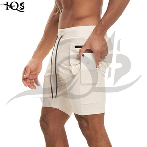 Pantalones cortos deportivos antiarrugas para hombres y mujeres Diseño de patrón caliente - Product Image 1