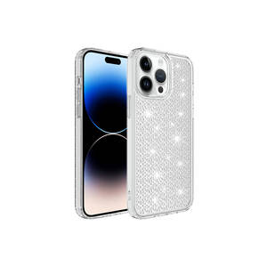 Étui en silicone de qualité supérieure de la série ASMA Snow pour iPhone 14 Pro Max, design brillant, coque en silicone souple, coques arrière A53, 7 Plus - Product Image 1