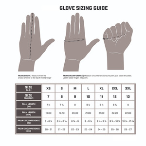 ถุงมือรถจักรยานยนต์ปรับแต่งได้พร้อมโลโก้การสร้างแบรนด์อุปกรณ์ป้องกันด้ามจับทนทานสำหรับผู้ขับขี่ที่มีการปักและป้ายส่วนบุคคล - Product Image 6