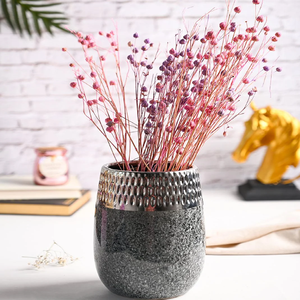 Florero de cerámica hecho a mano indio vintage moderno, decoración del hogar, oficina y Hotel, diseño moderno, venta al por mayor de cerámica elegante - Product Image 1