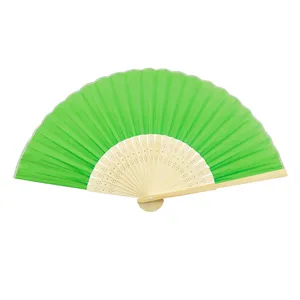 Éventail en bambou personnalisé Teyla, gadgets promotionnels pour fêtes - Product Image 3