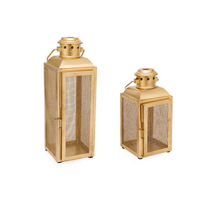 Gold <b>Unique</b> Design Lanterns Beneath the Glow of Lanterns the Lanterns That Dangle - Product Image 2