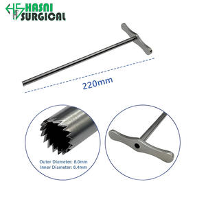 Trephine manuelle visuelle en acier inoxydable de haute qualité 9 mm 7,4 mm Endoscopie transforaminaire Certifiée CE Chirurgie orthopédique - Product Image 6