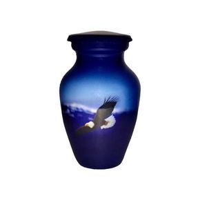 นกอินทรีบินสีฟ้าสำหรับเถ้ากระดูกมนุษย์ทำจากอะลูมิเนียมสินค้ามาใหม่ - Product Image 1