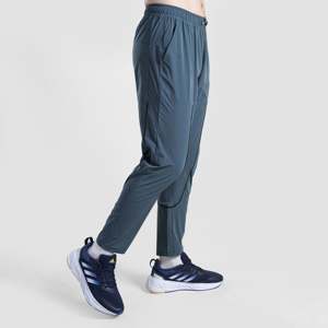 Pantalon de survêtement Momentum gris foncé, coupe droite, avec logo personnalisable et fermeture éclair décorative, taille XL, à motifs - Product Image 4