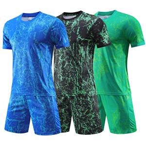 Maillots de football camouflage pour hommes Shorts Double poches Kits de football collégial personnalisables Survêtement de football respirant pour femmes - Product Image 4